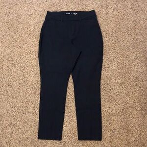 Old Navy Navy Blue Curvy Pixie Pants